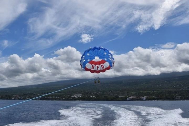 clouds in the sky over a body of water
