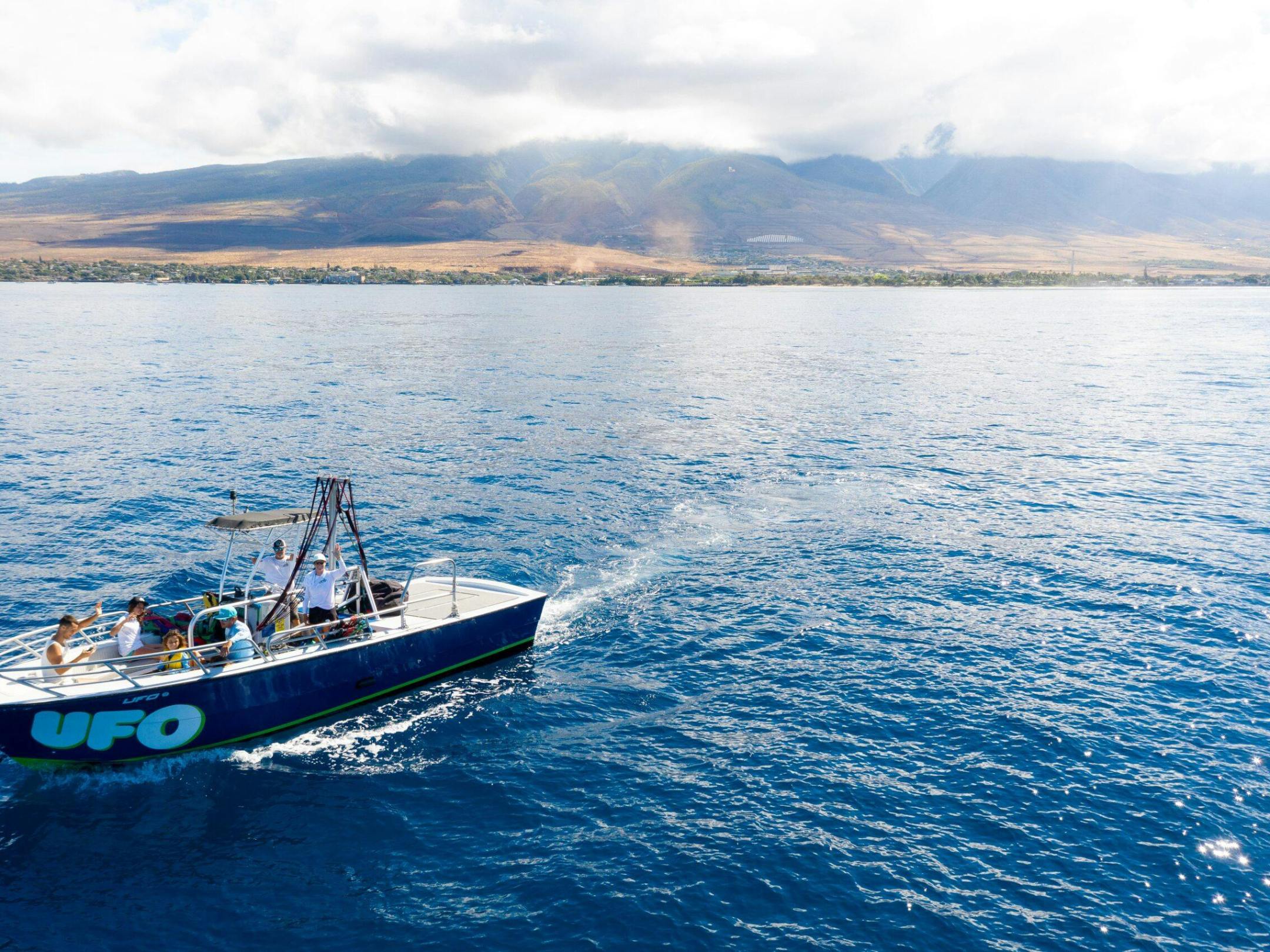a small boat in a body of water