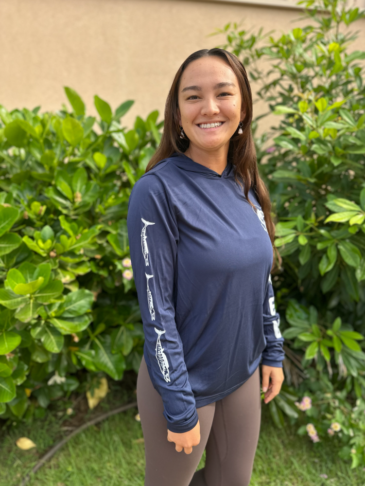 a person standing in a garden